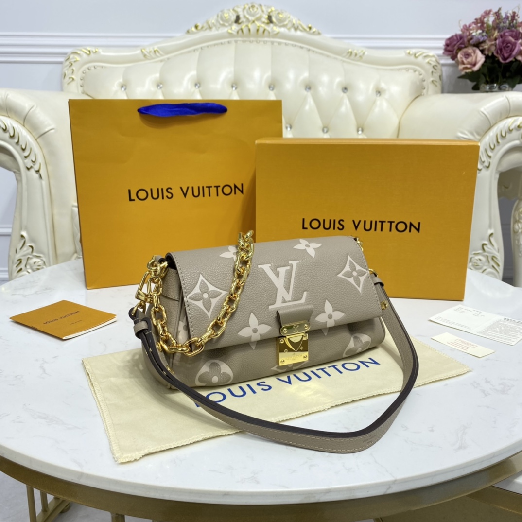 Louis Vuitton FAVORITE Monogram Shoudler Bag  M45836 Dove/Cream